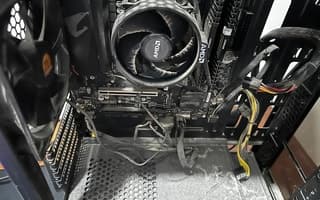 PC con sobrecalentamiento antes del mantenimiento